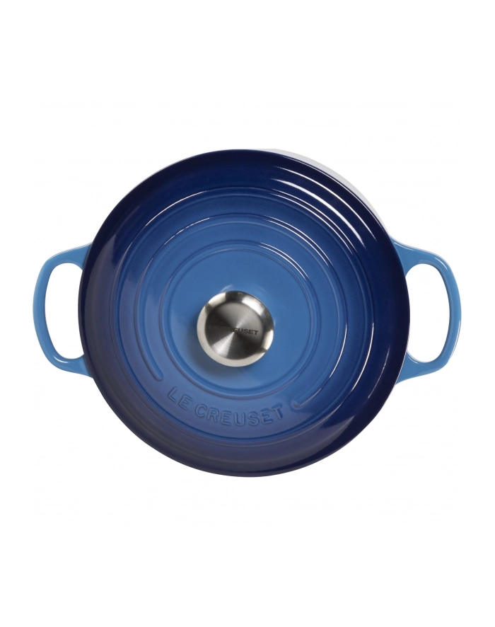 Le Creuset Signature Bräter rund 24 cm azure blue główny