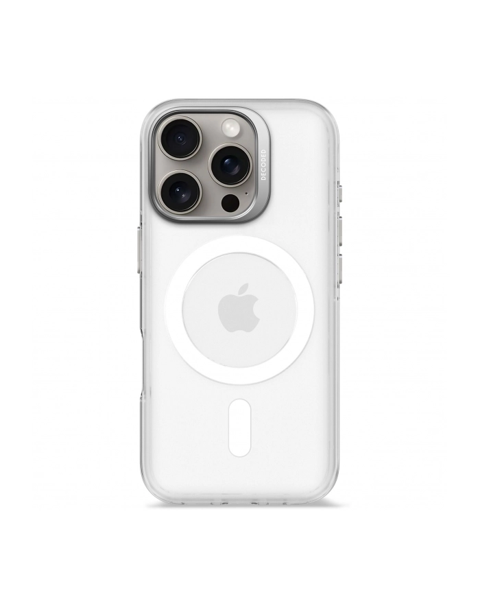 Decoded Recycled Plastic Backc. iPhone 16 Pro Transparent White główny