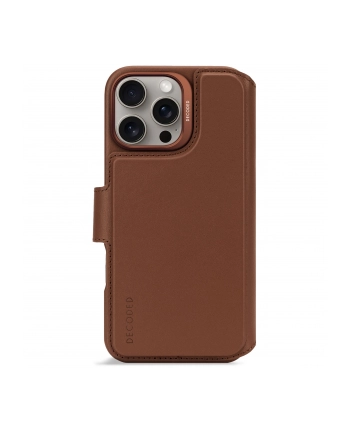 Decoded Leather Detachable Wallet iPhone 16 Pro Max Tan