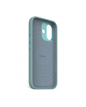 Decoded AntiMicrobial Silicone Backcover iPhone 17 Retro Blue