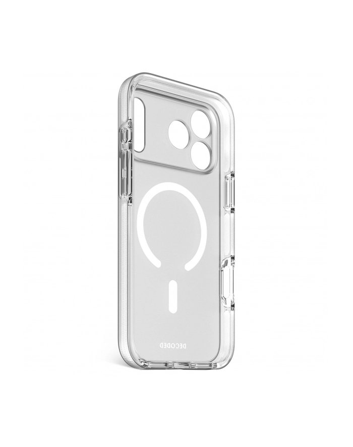 Decoded DropTec Transparent Backcover iP 17 Pro Max White główny