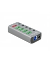 DeLOCK USB 3.2 Gen1 Hub + 4Po + SLK + USB-C - 63263 - nr 1
