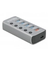 DeLOCK USB 3.2 Gen1 Hub + 4Po + SLK + USB-C - 63263 - nr 22
