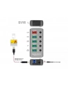 DeLOCK USB 3.2 Gen1 Hub + 4Po + SLK + USB-C - 63263 - nr 25