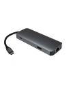 Inter-Tech Argus H-428 7in1 adapter dark silver, USB-A, USB-C, HDMI, RJ-45 - nr 4