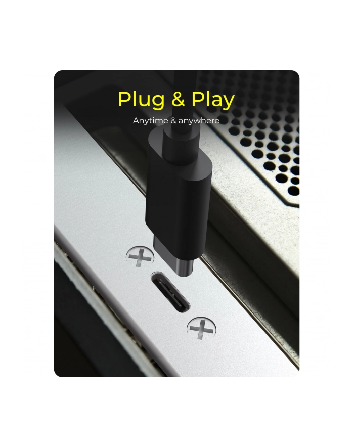 ICY BOX IB-AC553 Adapter USB-E zu USB-C 20Gbit/s główny