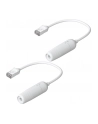 Ubiquiti Easy Cable Cat.6a F/UTP extension cable, 2-pack BIAŁY, 15cm cable, waterproof cap - nr 4