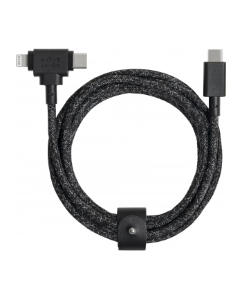 Native Union Belt Cable Duo USB-C To C/Lightning Cosmos 1,5m