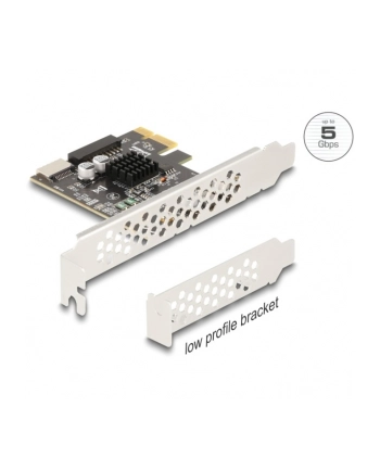 DeLOCK PCI Express x1 > 1in. USB 5 Gbps Type-E Key A, 90344, USB controller