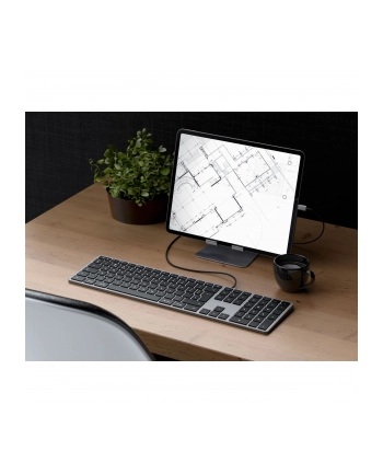 Satechi Slim W3 USB-C Wired Keyboard-DE (German)