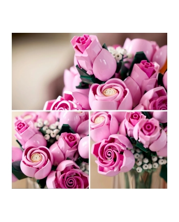 LEGO Botanicals 10374 Bouquet of Pink Roses nr 2