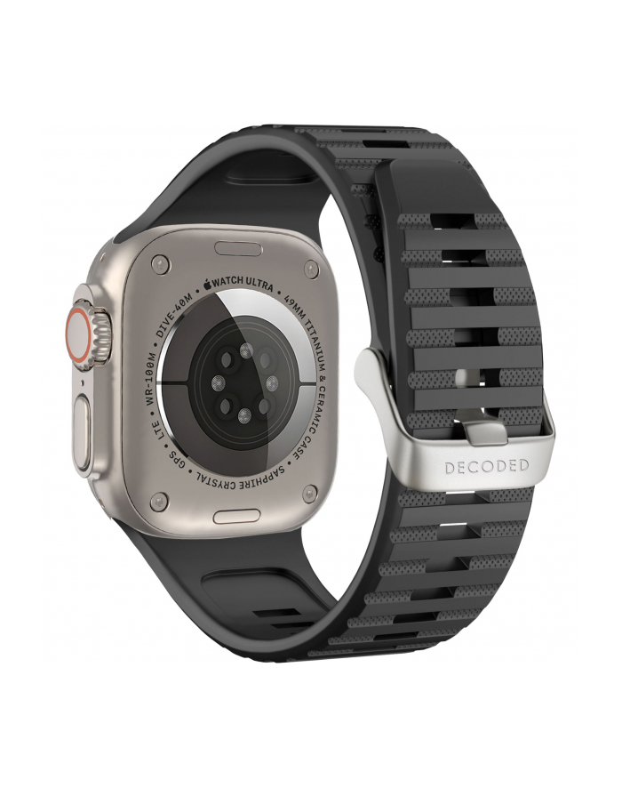 Decoded Silicone Ultra Traction Strap 42/44/45/49mm Black główny