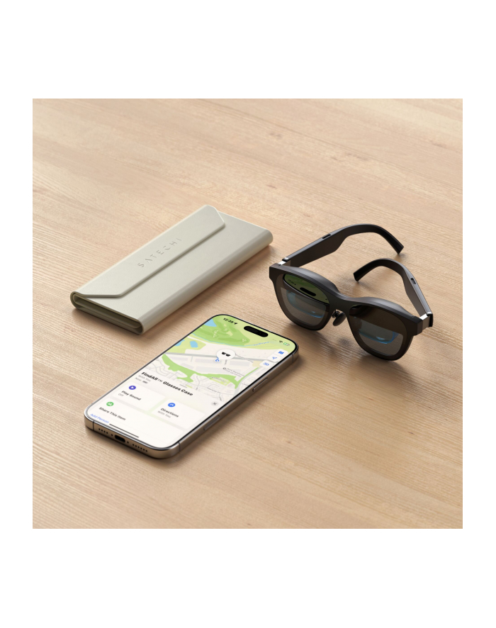 Satechi Vegan-Leather FindAll Glasses Case Sand główny