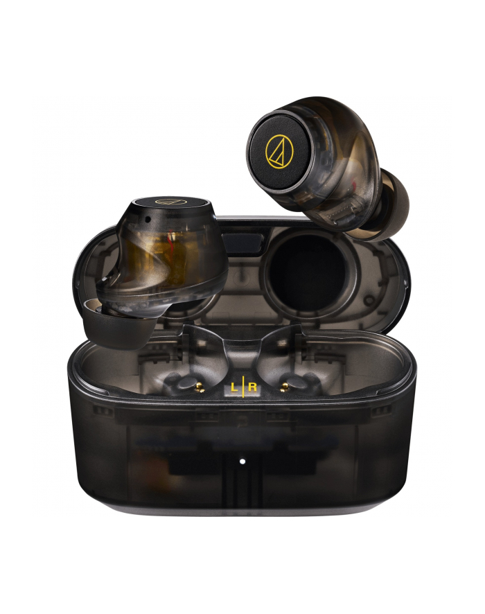 Audio Technica ATH-CKS30TW+ (Szary, Bluetooth, USB-C, IPX55) główny