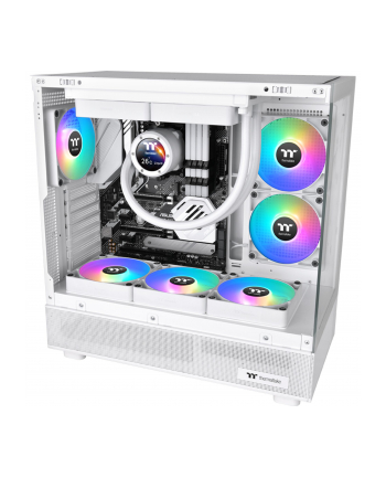 Thermaltake CT140 Reverse ARGB Sync PC Cooling Fan White 2 Pack