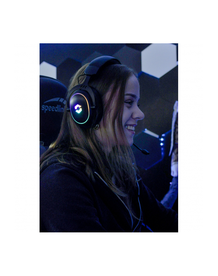 Speedlink CONUX RGB Gaming Heads dla PC/PS5/Xbox X/S/Switch 2 główny