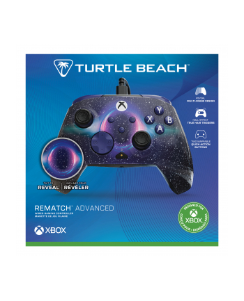 Turtle Beach Rematch Advanced Wired Dark Cosmos Reveal(XBS,PC)