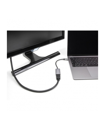 DeLOCK USB adapter, USB-C male > HDMI female 4K 60hz grey, 15cm, HDR and HDCP