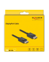 DeLOCK cable DisplayPort 2.1 male > DisplayPort male, 16K, 80 Gbps black, 1 meter - nr 3