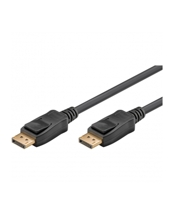 goobay DisplayPort 2.0/2.1 cable, 16K @ 60Hz, 80 Gbit/s black, 2 meters