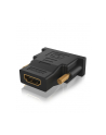Icy Box DVI-D (24+1) > HDMI Adapter IB-AC552 (black, bidirectional video adapter) - nr 1
