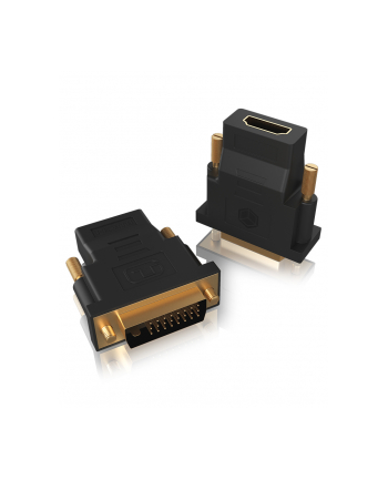 Icy Box DVI-D (24+1) > HDMI Adapter IB-AC552 (black, bidirectional video adapter) nr 2