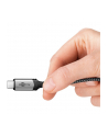 goobay USB4 Gen 3x2 cable, USB-C male to USB-C male, 40Gbit/s black/grey, 1.5 meters, PD, charging up to 240 watts - nr 13