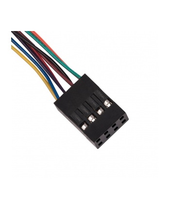 silverstone technology SilverStone adapter cable SST-CPS05-RE, mini-SAS SFF 8643 > 4x SATA light blue, 60cm