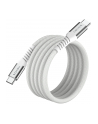 Nevox USB 2.0 cable, USB-C male > USB-C male 48V / 5A (BIAŁY, 2 meters, PD 3.1, charging with up to 240 watts, magnetically retractable) - nr 2