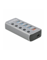 DeLOCK USB 3.2 Gen1 Hub + 4Po + SLK + USB-C - 63263 - nr 12