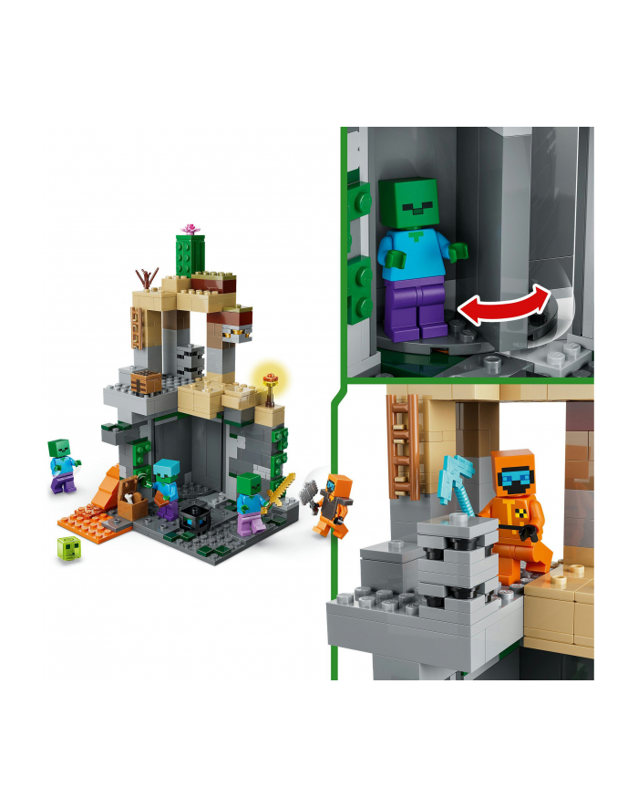 LEGO Minecraft 21587 Zombie Dungeon główny