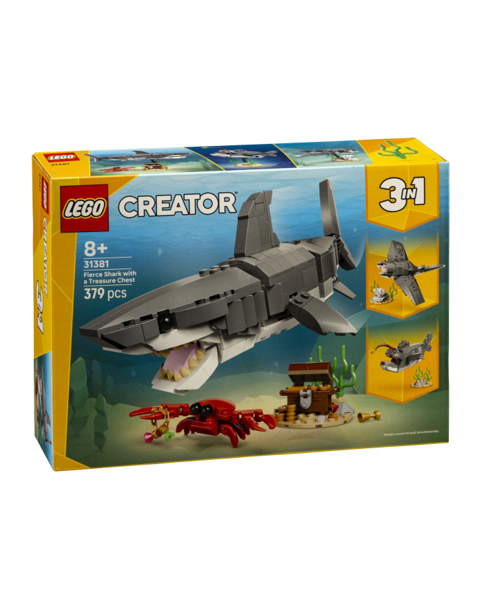 LEGO Creator 31381 Fierce Shark with a Treasure Chest główny