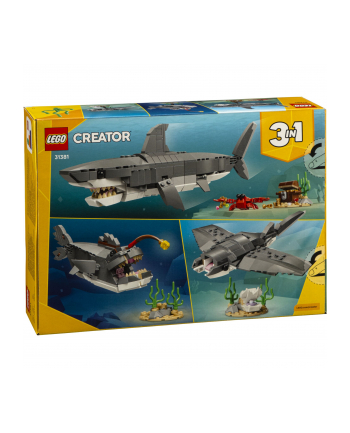 LEGO Creator 31381 Fierce Shark with a Treasure Chest