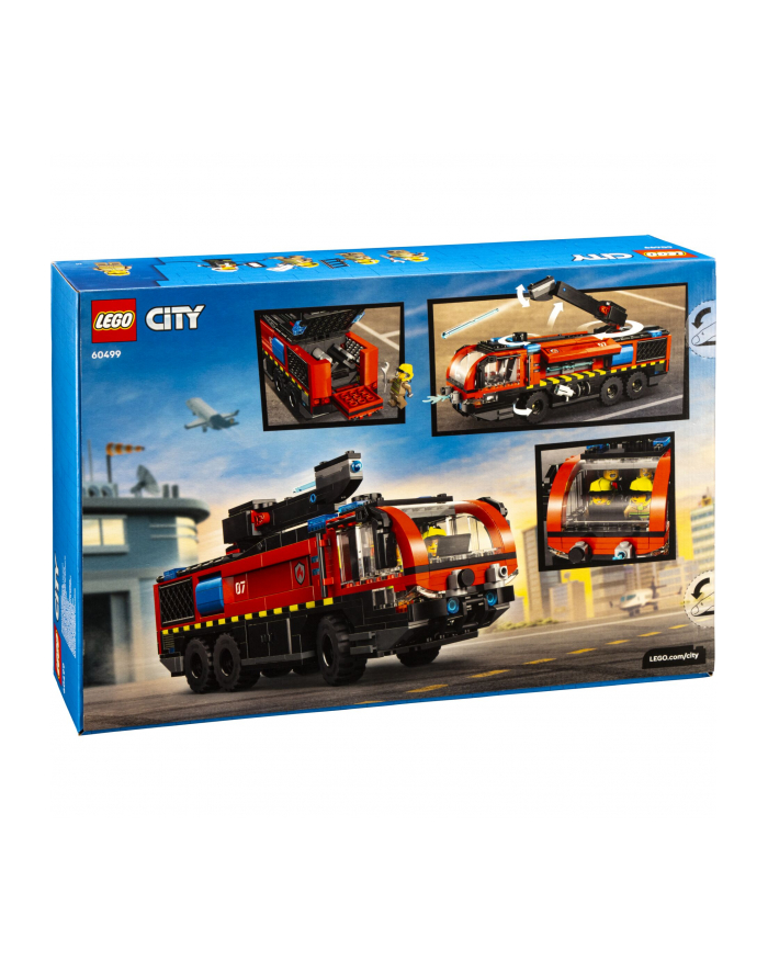 LEGO City 60499 Airport Fire Truck główny