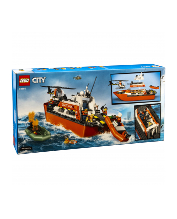 LEGO City 60504  Coast Guard Rescue Boat 'amp; Helicopter