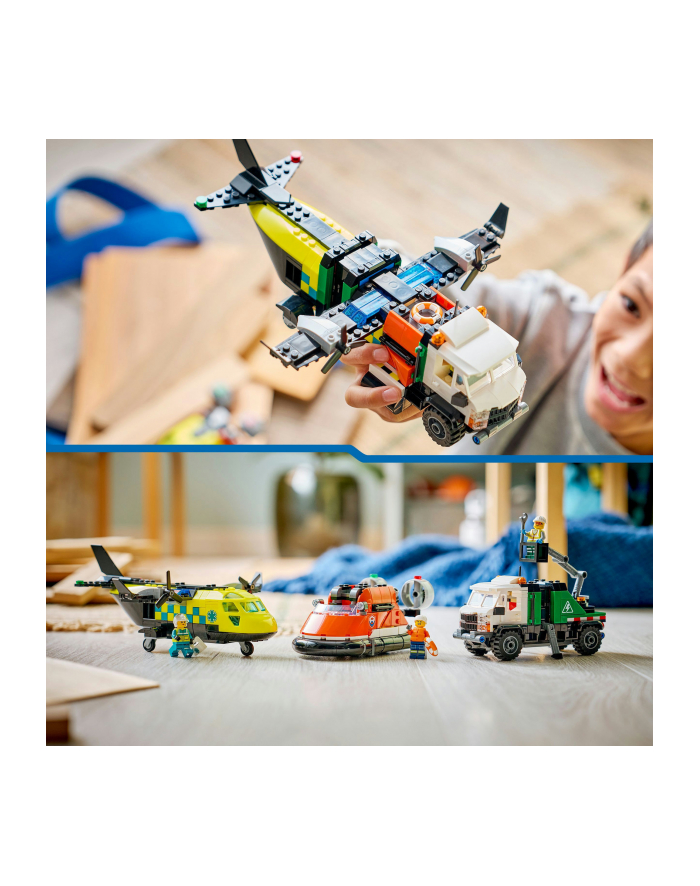 LEGO City 60505        Airplane, Service Truck 'amp; Hovercraft Remix główny