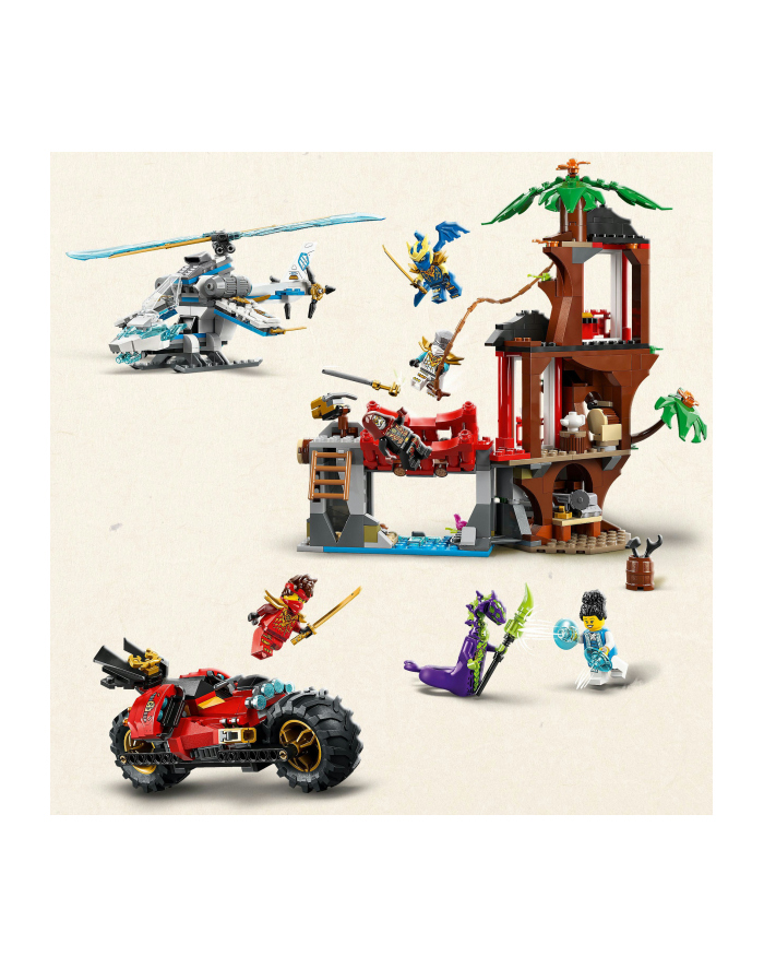 LEGO NINJAGO 71857 Ninja Vehicle Tree House Battle główny