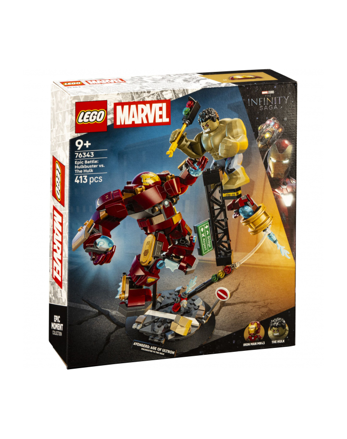 LEGO Marvel Super Heroes 76343 Hulkbuster vs. The Hulk główny