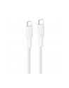 Belkin USB-C/USB-c Kabel 240W 3m geflochten, biały    CAB025hq3MWH - nr 1