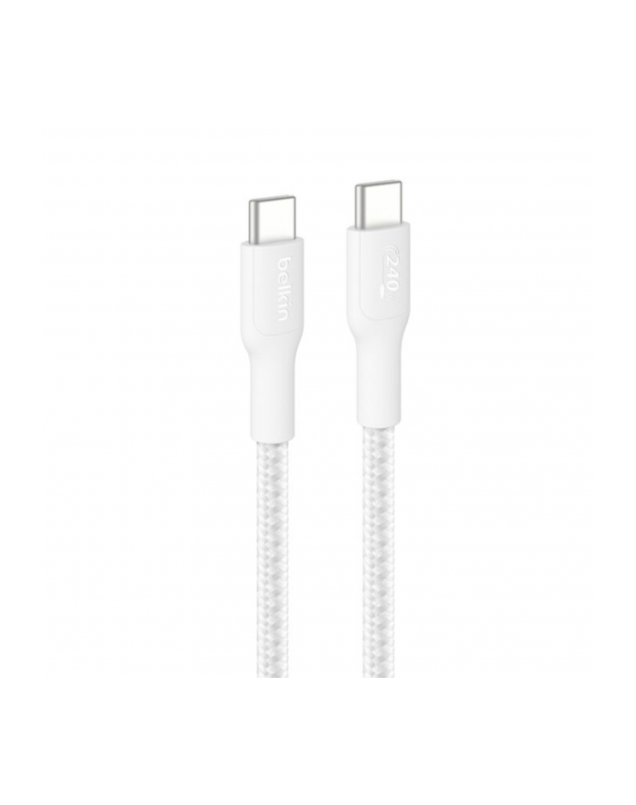 Belkin USB-C/USB-c Kabel 240W 3m geflochten, biały    CAB025hq3MWH główny