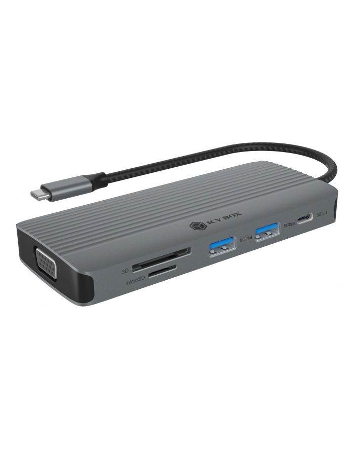 ICY BOX IB-DK4040a-CPD 10 in 1 USB-C Docking station główny