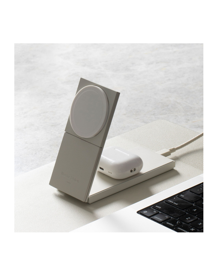Native Union Rise 2-in-1 Qi2 Magn. Wireless Charger Sandstone główny