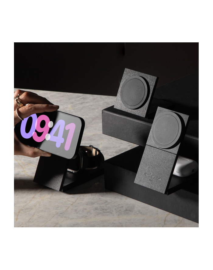 Native Union Rise Solo Foldable Qi2 Wireless Charger Black główny