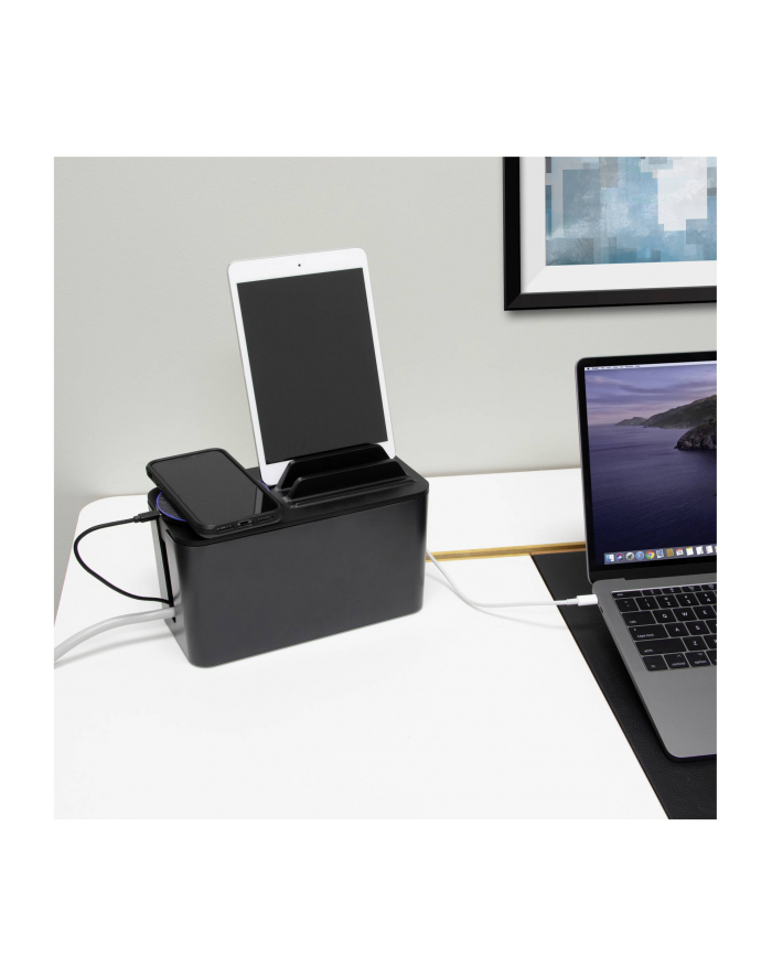 Bluelounge CableBox Mini Station czarny główny