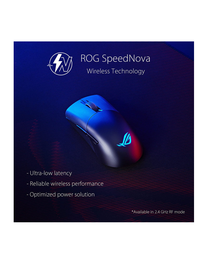 ASUS ROG Keris Wireless Aimpoint, gaming mouse (BIAŁY) główny