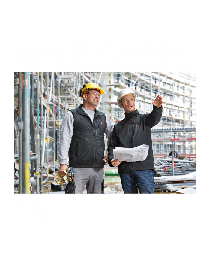 bosch powertools Bosch Heat+Jacket GHV 12+18V Kit size M, work clothing (black, incl. charger GAL 12V-20 Professional, 1x battery GBA 12V 2.0Ah) główny