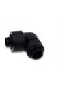 Alphacool Eiszapfen 16/10mm screw-in fitting, 90° czerwonyatable, G1/4, black connection, for soft tubing (PVC, silicone, neoprene) - nr 3
