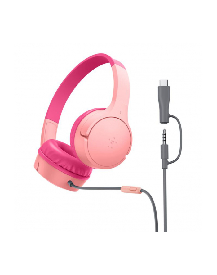 Belkin SoundForm kabelgeb.On-Ear Kopfhörer f.Kinder,pk.AUD010hqPK główny