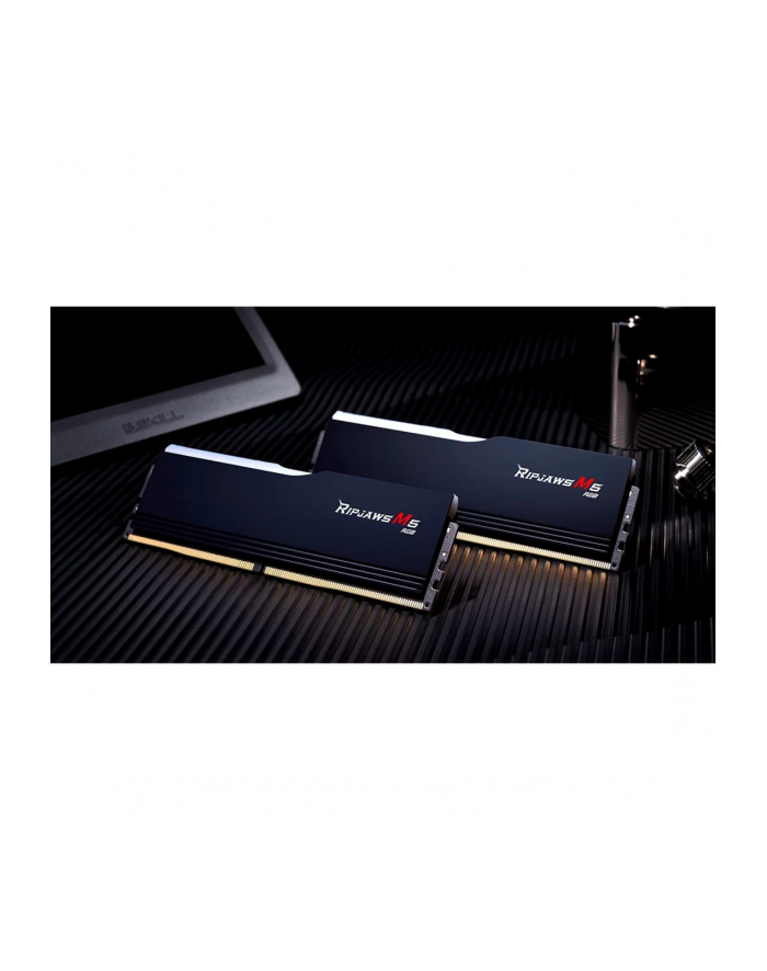 G.Skill DDR5 - 64GB - 6000 - CL - 32 (2x 32 GB) dual kit, memory (black, F5-6000J3238G32GX2-RM5RK, Ripjaws M5 RGB, INTEL XMP) główny