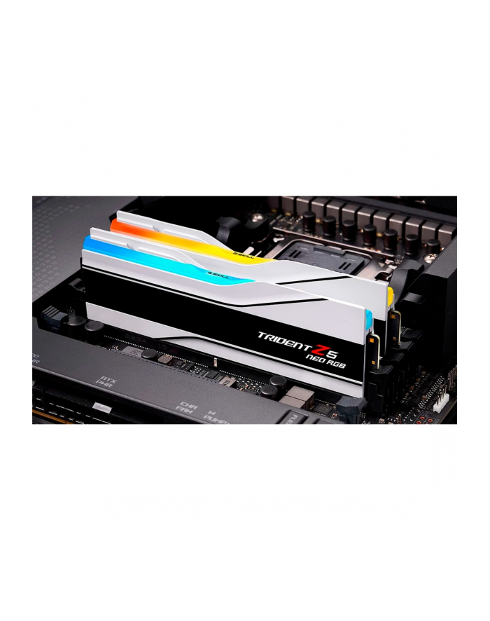 G.Skill DDR5 - 64GB - 6000 - CL - 36 (2x 32 GB) dual kit, memory (BIAŁY, F5-6000J3636F32GX2-TZ5NRW, Trident Z5 Neo RGB, INTEL XMP, AMD EXPO) główny